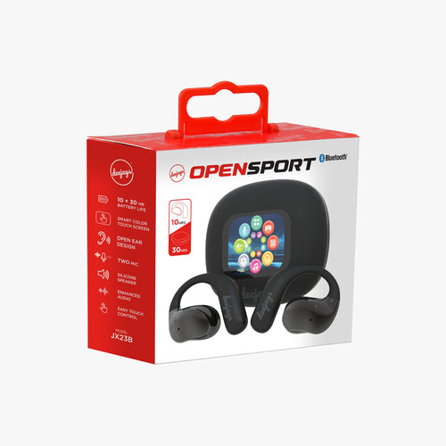 Deejays JX23 Open sport Bluetooth Earbuds Black - Black - JX23B-1.jpg