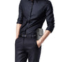 LUXMO Large Horizontal Universal Pouch w/ Dual Card Slots - Dark Denim Fabric - LPLGGF-EUV3-BK-8.jpg