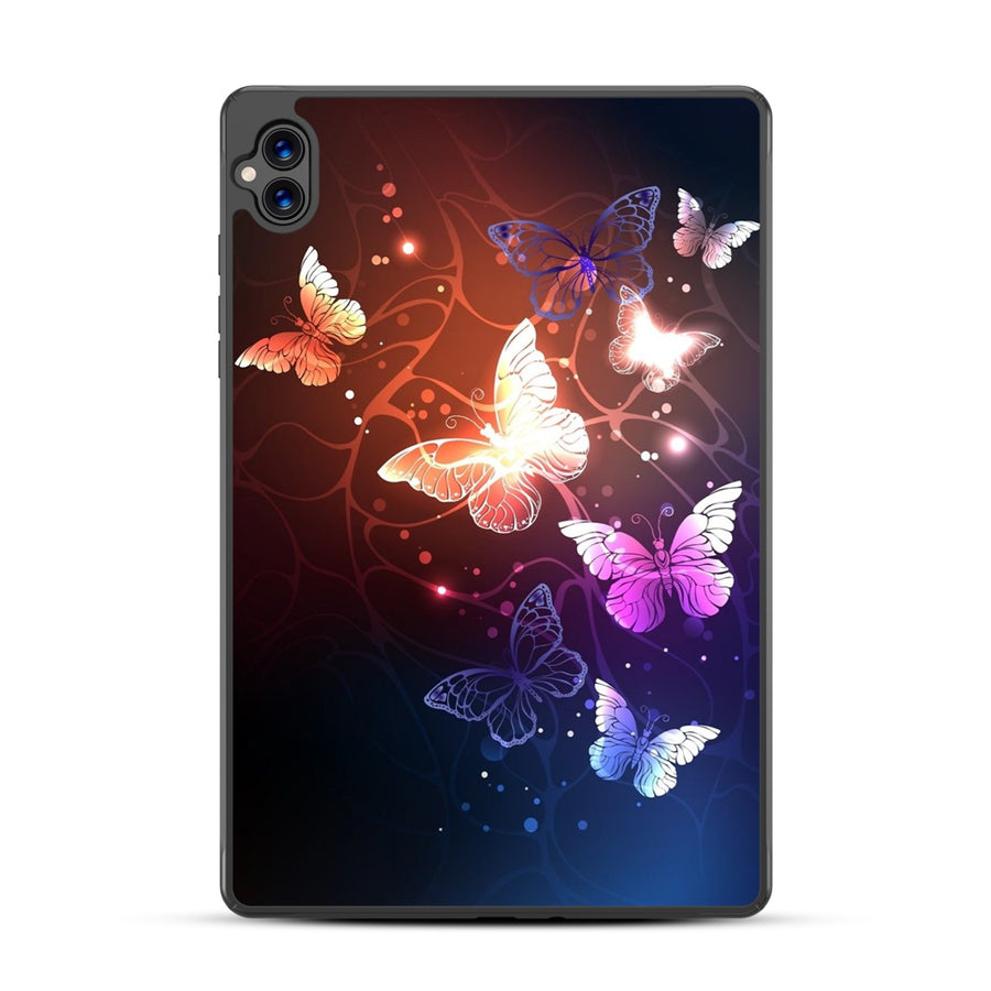 MyBat Design Lab Series Case for Boost Celero5G TAB - Neon Butterflies - MBTC5GTABCSLESMP022-3.jpg