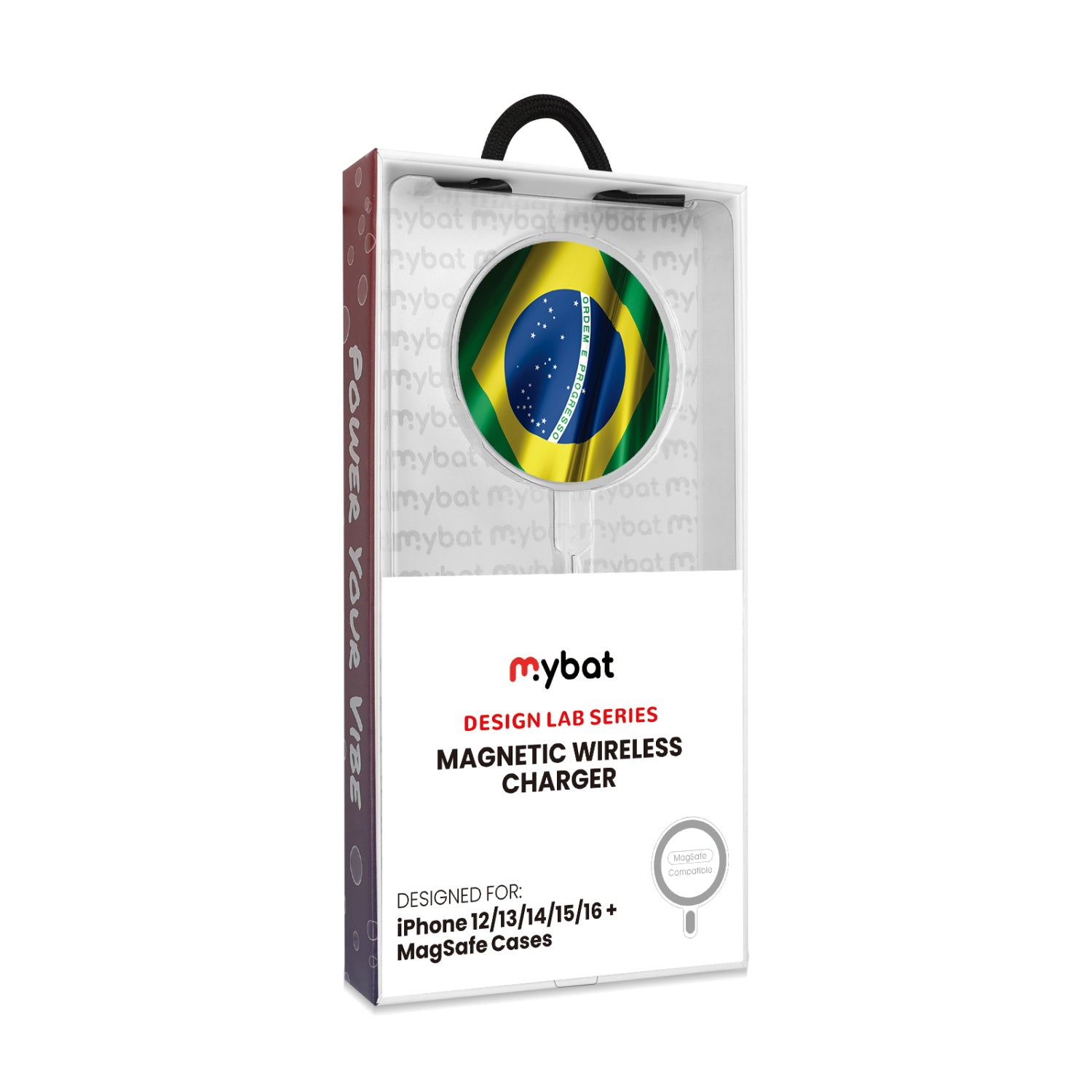 MyBat Design Lab Magnetic Wireless Charger - Silver - Brazilian Flag - MCGWIRC18SL-038-8.jpg