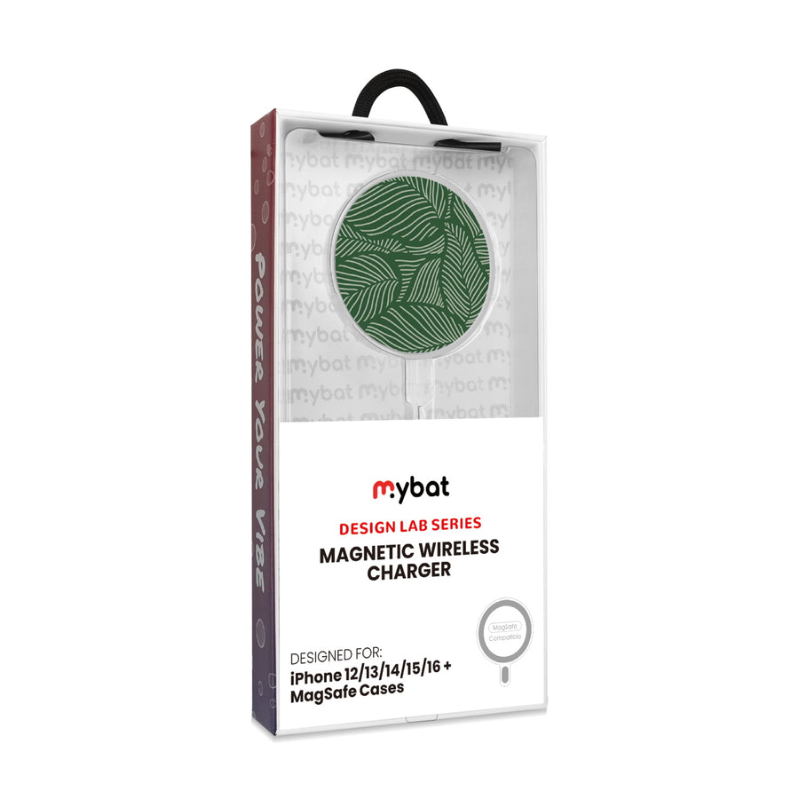 MyBat Design Lab Magnetic Wireless Charger - Silver - Leaves - MCGWIRC18SL-125-8.jpg