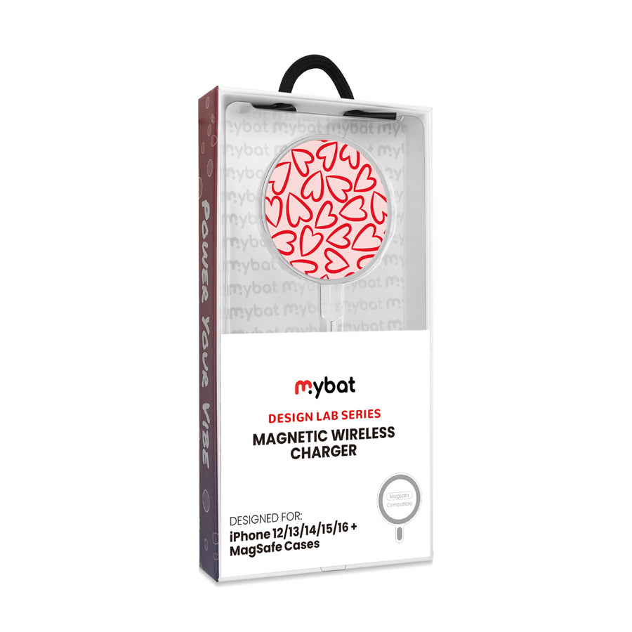 MyBat Design Lab Magnetic Wireless Charger - Silver - Endless Hearts - MCGWIRC18SL-338-8.jpg