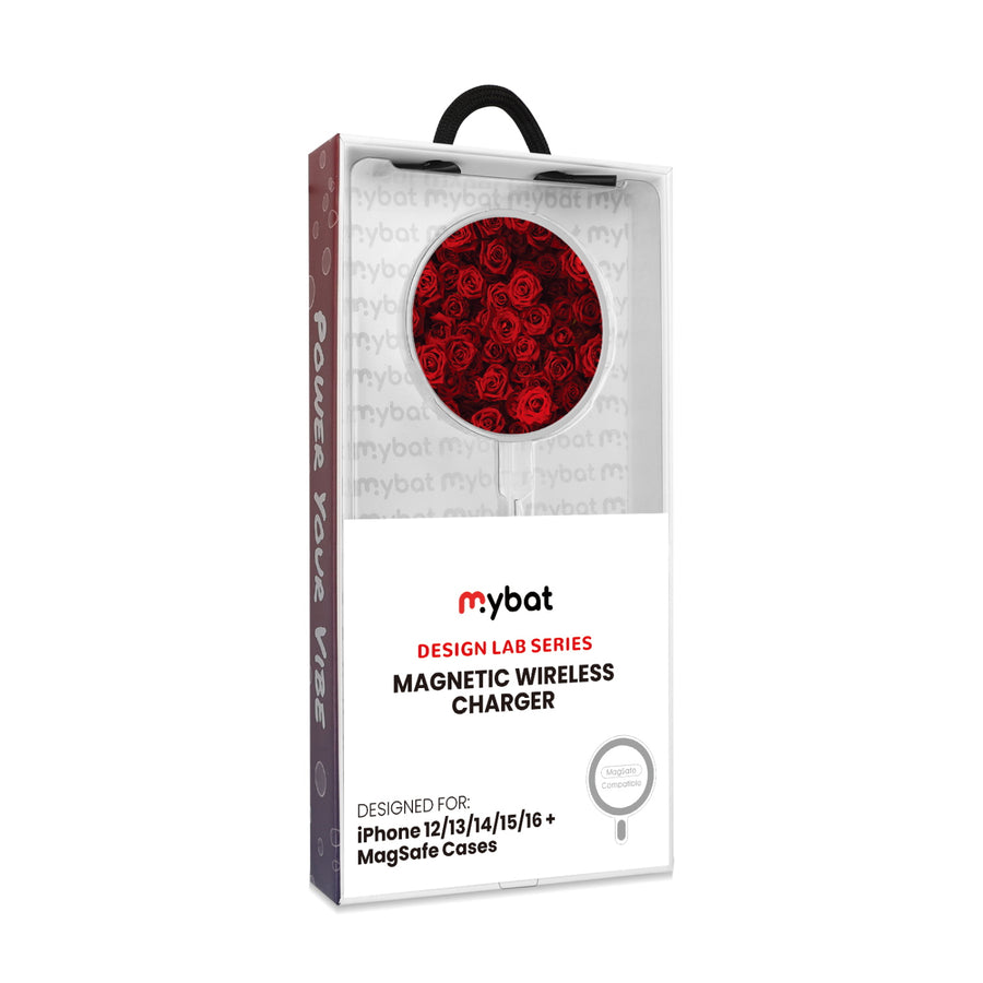 MyBat Design Lab Magnetic Wireless Charger - Silver - Red Roses - MCGWIRC18SL-343-8.jpg