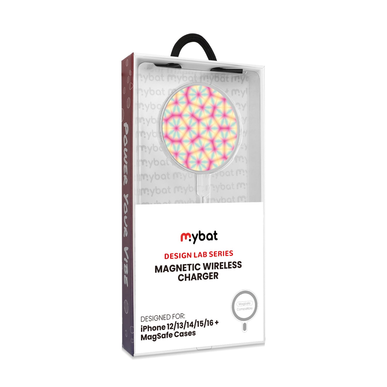 MyBat Design Lab Magnetic Wireless Charger - Silver - Pastel Prism - MCGWIRC18SL-496-8.jpg