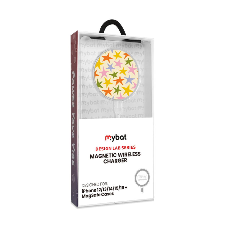 MyBat Design Lab Magnetic Wireless Charger - Silver - Party Stars - MCGWIRC18SL-500-8.jpg
