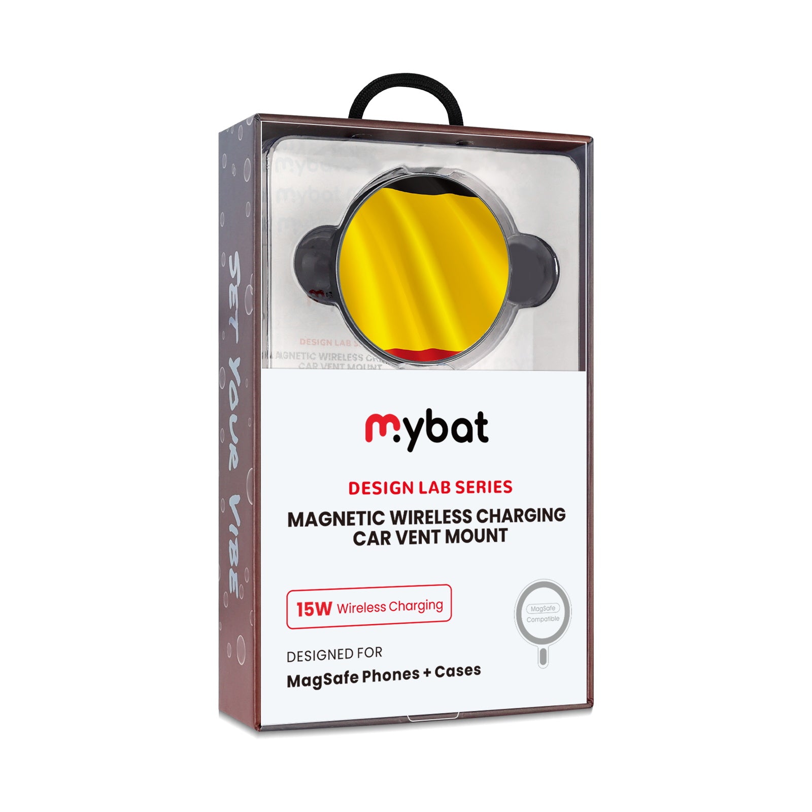MyBat Design Lab Magnetic Wireless Charging Vent Mount - Black - Belgium Flag - MCGWIRC21BK-142-10.jpg