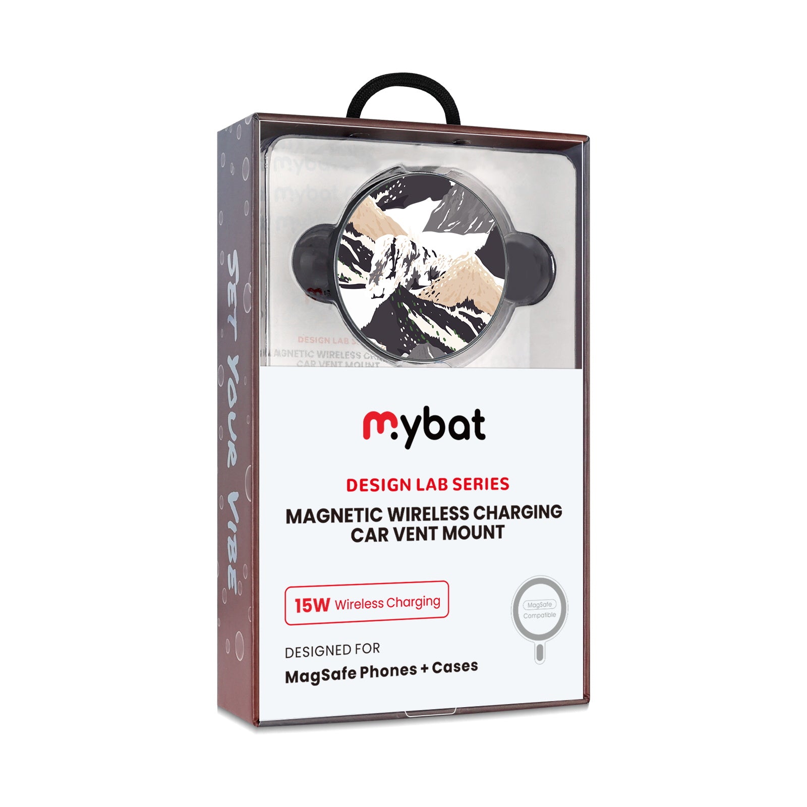 MyBat Design Lab Magnetic Wireless Charging Vent Mount - Black - Rocky Peaks - MCGWIRC21BK-323-10.jpg