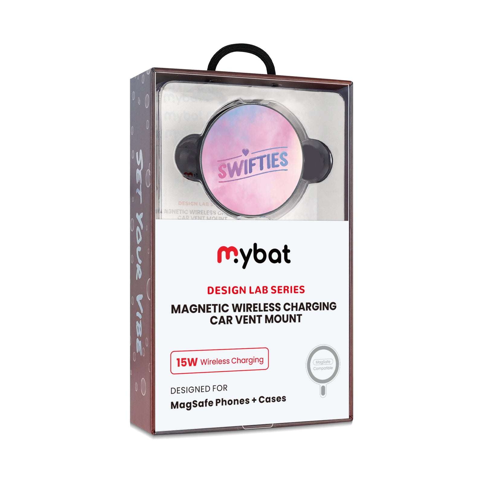 MyBat Design Lab Magnetic Wireless Charging Vent Mount - Black - Swifties - MCGWIRC21BK-360-10.jpg