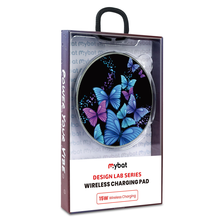 MyBat Design Lab Series Wireless Charging Pad - Silver - Butterfly Night - MCGWIRC22SL-021-9.jpg