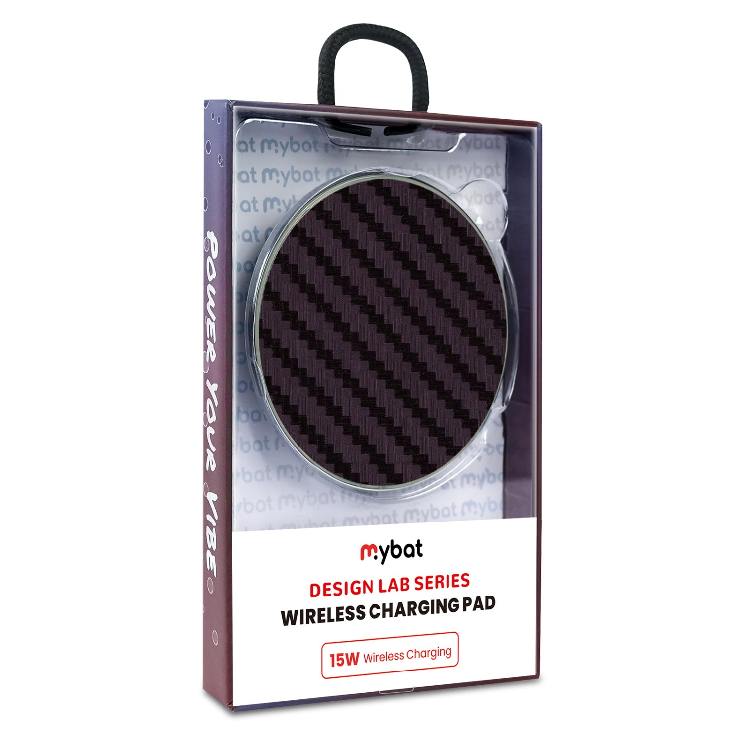 MyBat Design Lab Series Wireless Charging Pad - Silver - Carbon Fiber - MCGWIRC22SL-083-9.jpg