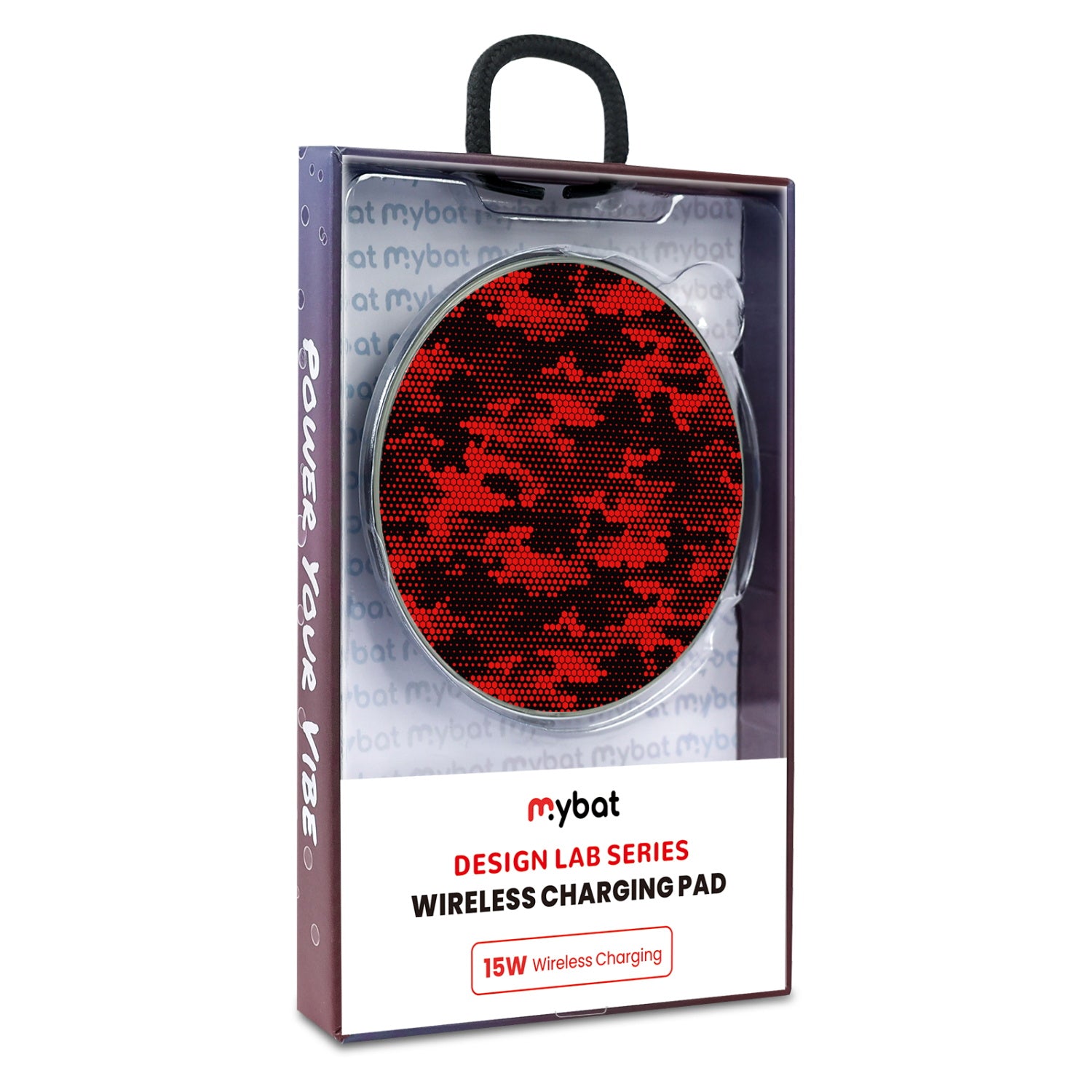 MyBat Design Lab Series Wireless Charging Pad - Silver - Red Digital Camouflage - MCGWIRC22SL-086-9.jpg