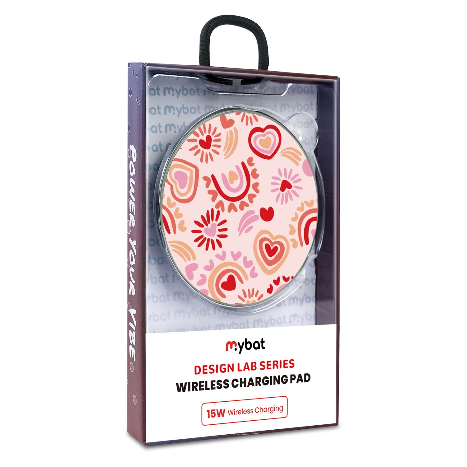 MyBat Design Lab Series Wireless Charging Pad - Silver - Beaming Love - MCGWIRC22SL-095-9.jpg