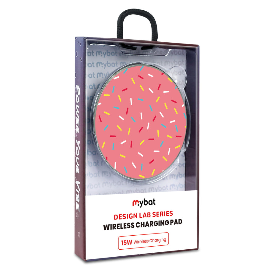 MyBat Design Lab Series Wireless Charging Pad - Silver - Sprinkles - MCGWIRC22SL-099-9.jpg
