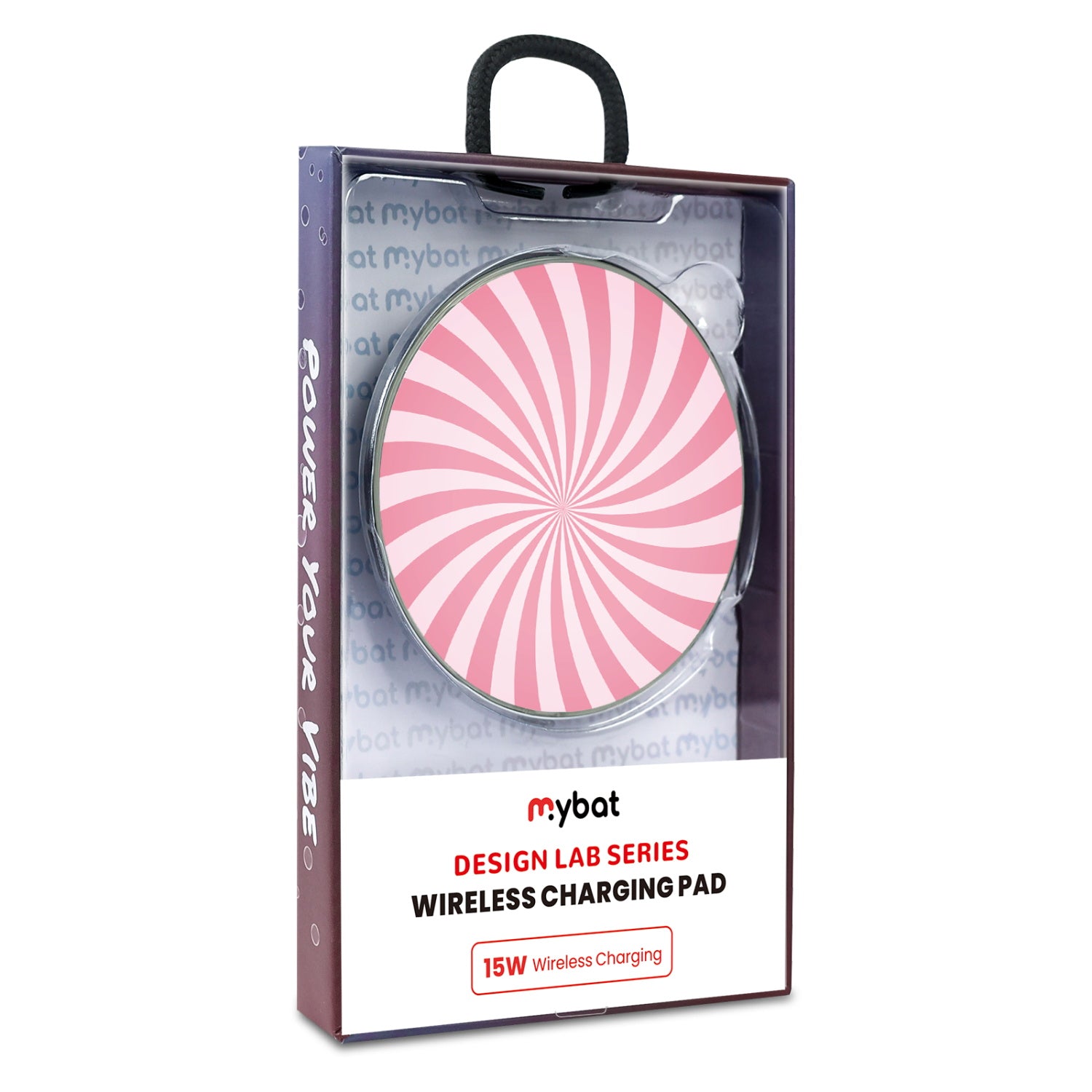 MyBat Design Lab Series Wireless Charging Pad - Silver - Candy Swirl - MCGWIRC22SL-104-9.jpg