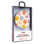 MyBat Design Lab Series Wireless Charging Pad - Silver - Retro Daisies - MCGWIRC22SL-137-9.jpg