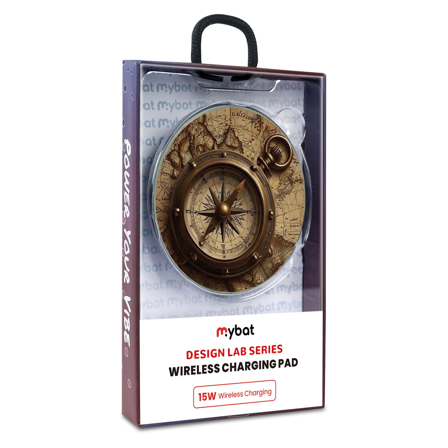 MyBat Design Lab Series Wireless Charging Pad - Silver - Compass - MCGWIRC22SL-378-9.jpg