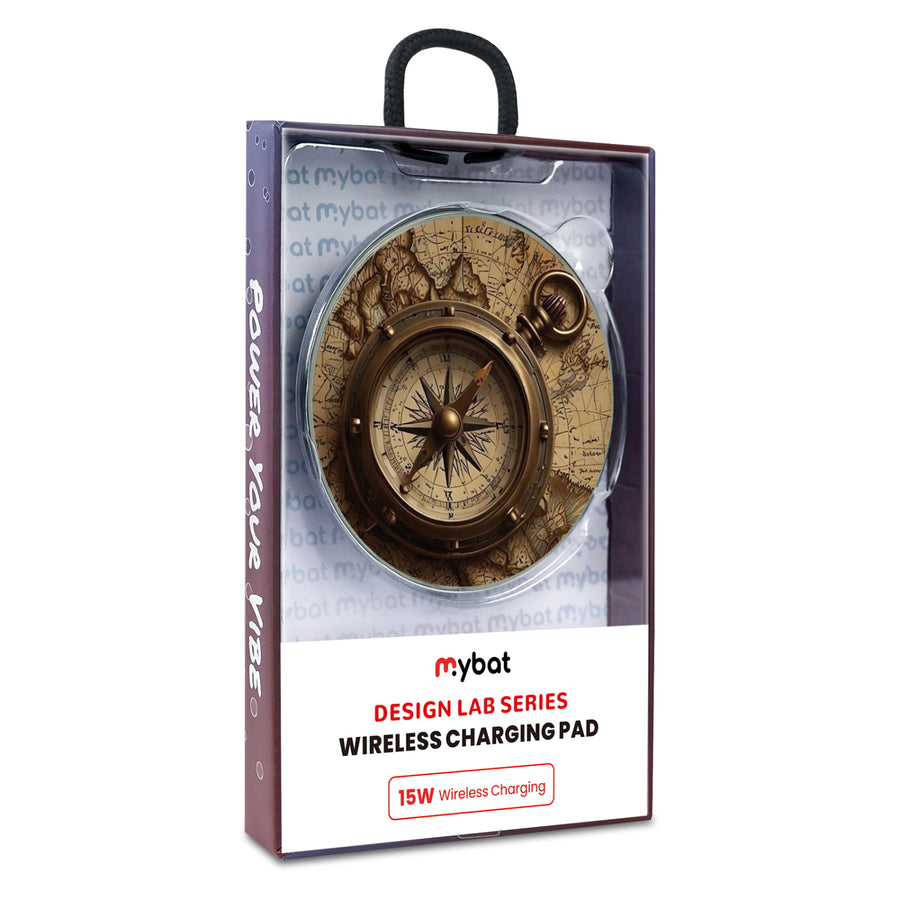 MyBat Design Lab Series Wireless Charging Pad - Silver - Compass - MCGWIRC22SL-378-9.jpg