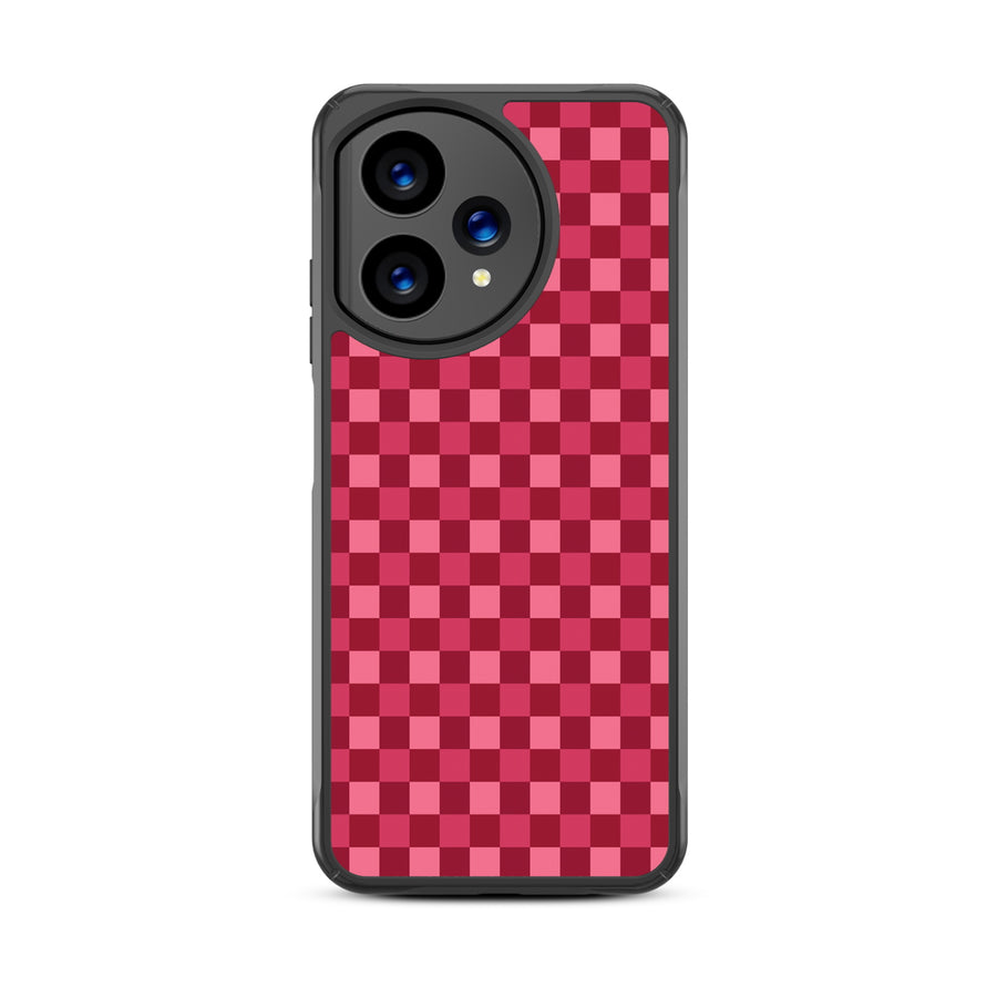 MyBat Design Lab Series Case for Cricket Icon Plus (2026) / AT&T Verge 2 - Raspberry Check - MCICON7CSLESMP481-3.jpg