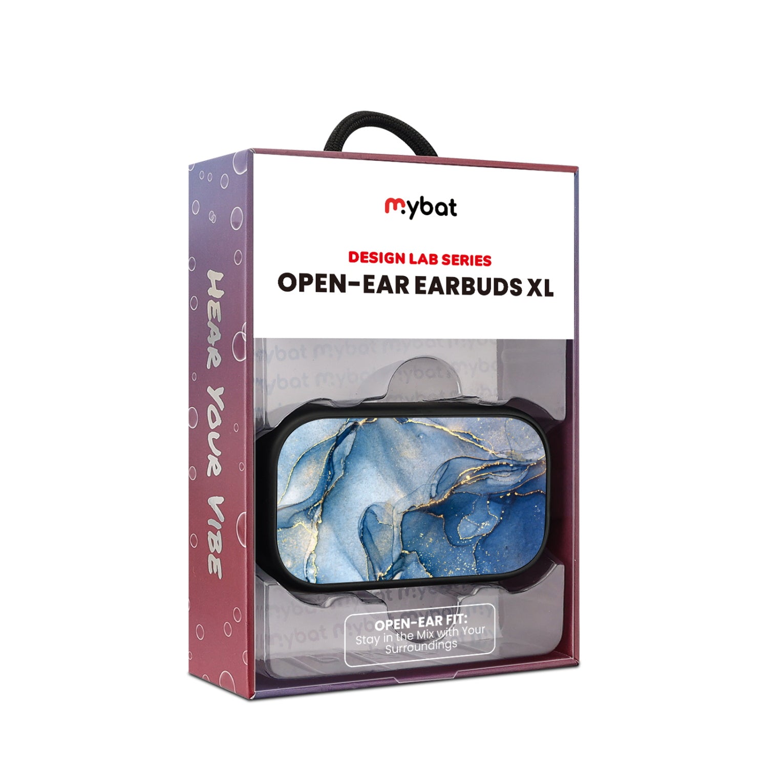 MyBat Design Lab Open-Ear Earbuds XL - Black - Blue Marble - MFHSBTST271-106-10.jpg