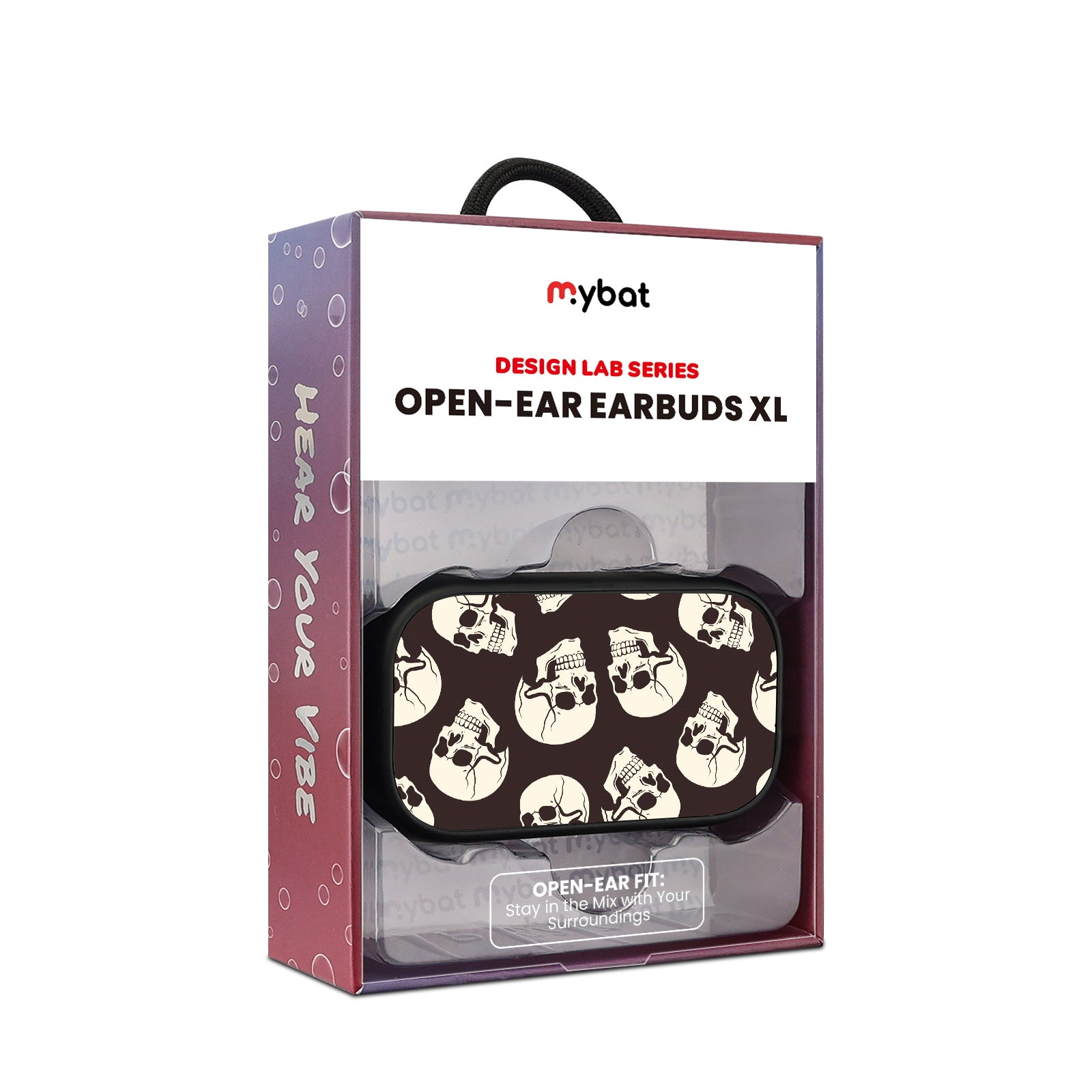 MyBat Design Lab Open-Ear Earbuds XL - Black - Bone Heads - MFHSBTST271-411-10.jpg