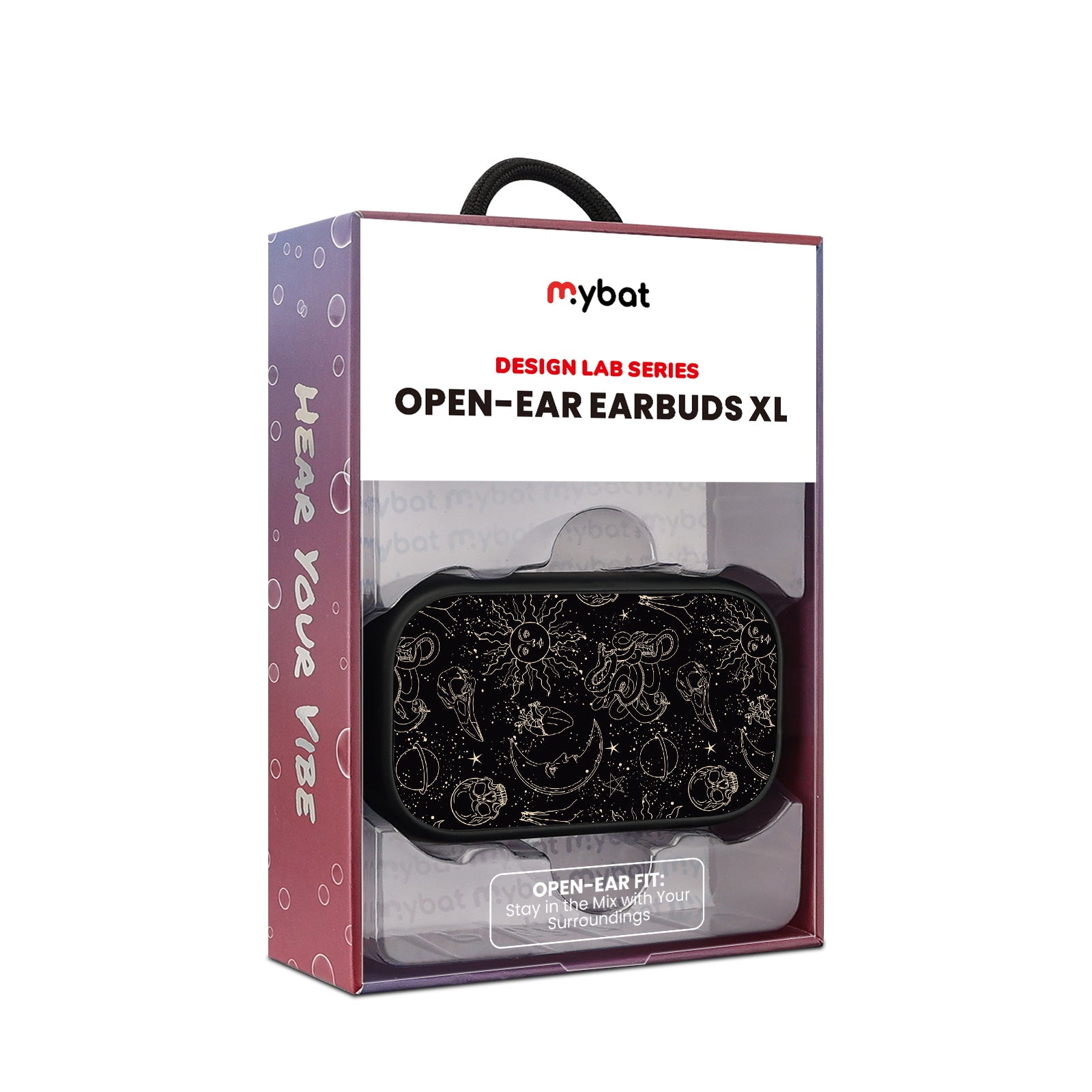 MyBat Design Lab Open-Ear Earbuds XL - Black - Mystic Elements - MFHSBTST271-412-10.jpg