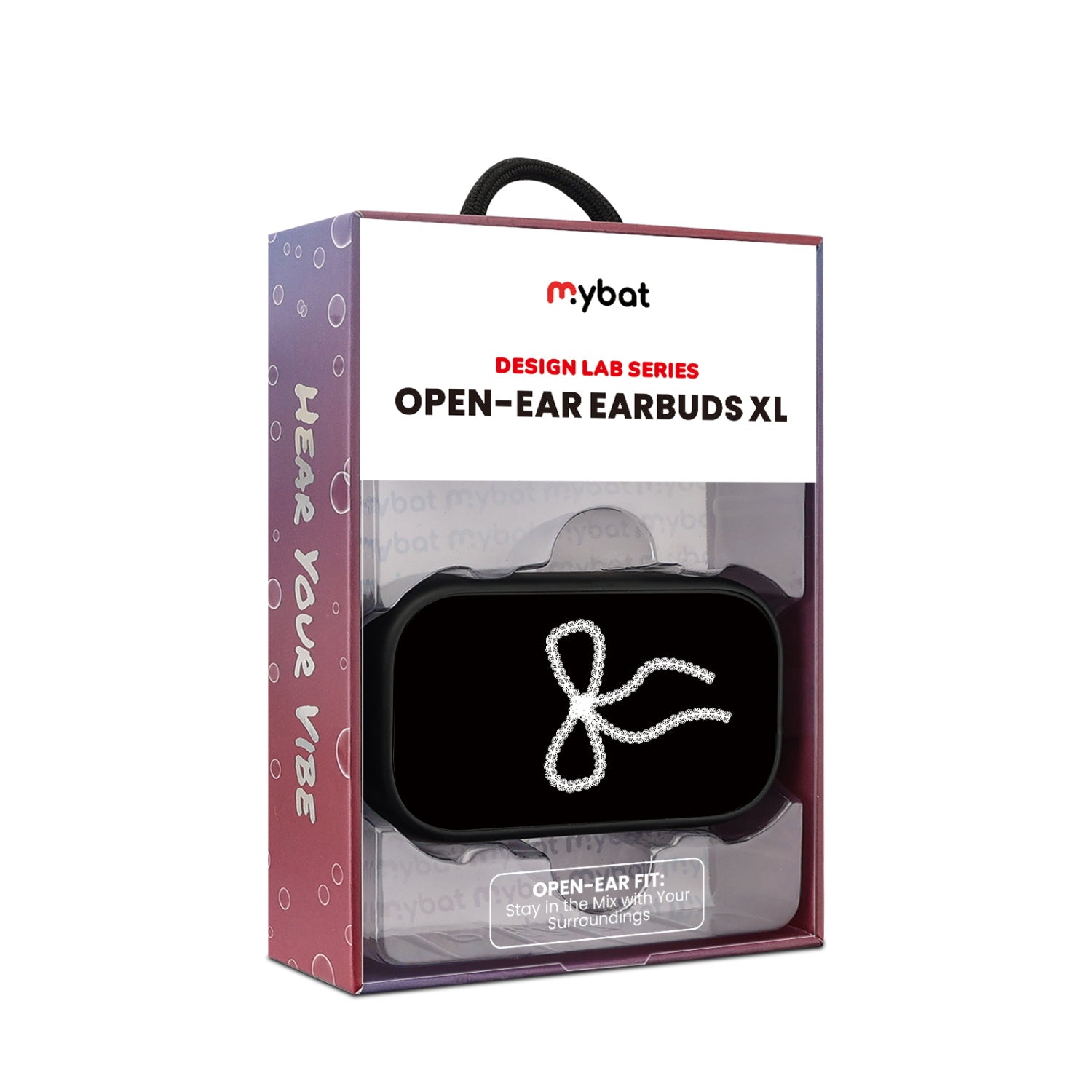 MyBat Design Lab Open-Ear Earbuds XL - Black - Classic Coquette - MFHSBTST271-486-10.jpg
