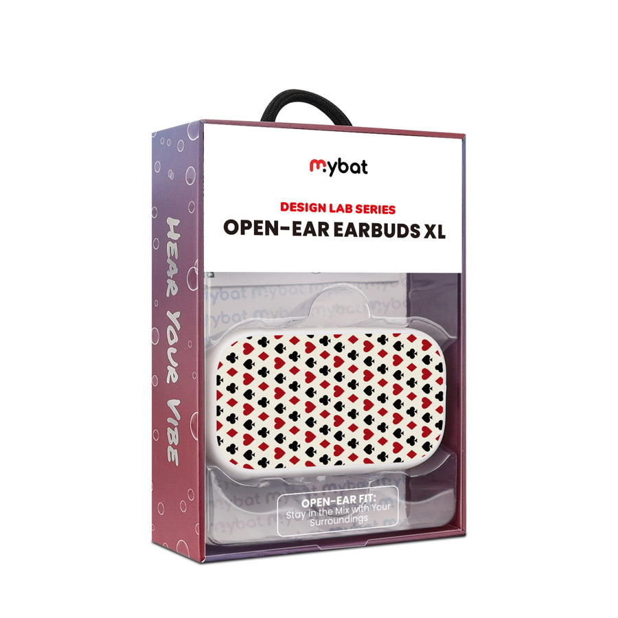 MyBat Design Lab Open-Ear Earbuds XL - White - Royal Flush - MFHSBTST272-336-10.jpg