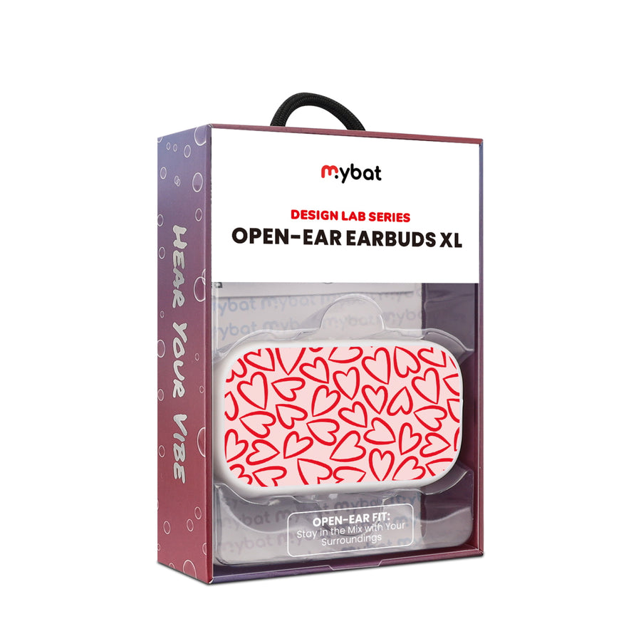 MyBat Design Lab Open-Ear Earbuds XL - White - Endless Hearts - MFHSBTST272-338-10.jpg