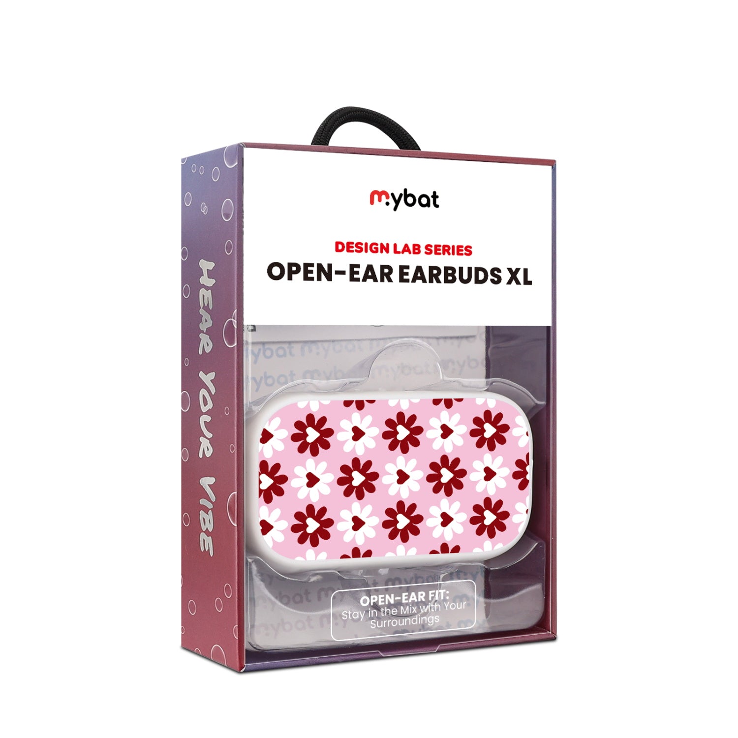 MyBat Design Lab Open-Ear Earbuds XL - White - Love in Bloom - MFHSBTST272-341-10.jpg