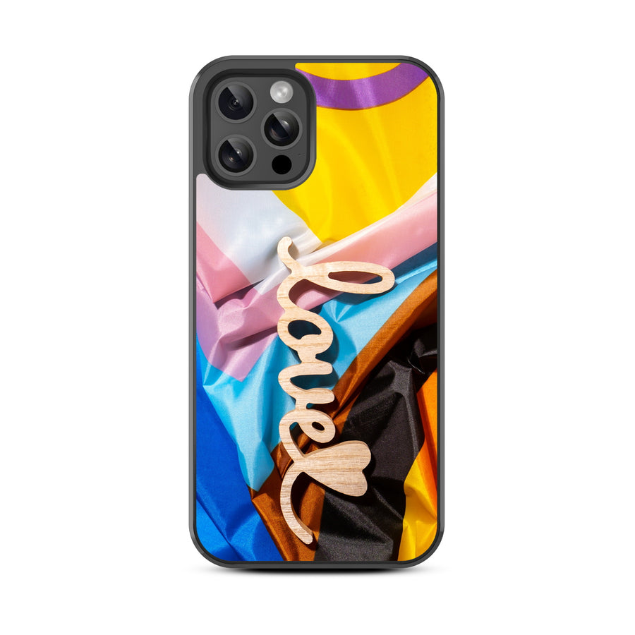 MyBat Design Lab Series Case for Apple iPhone 12 / 12 Pro (6.1) - Love is Love - MIP12PCSLESM037-3.jpg