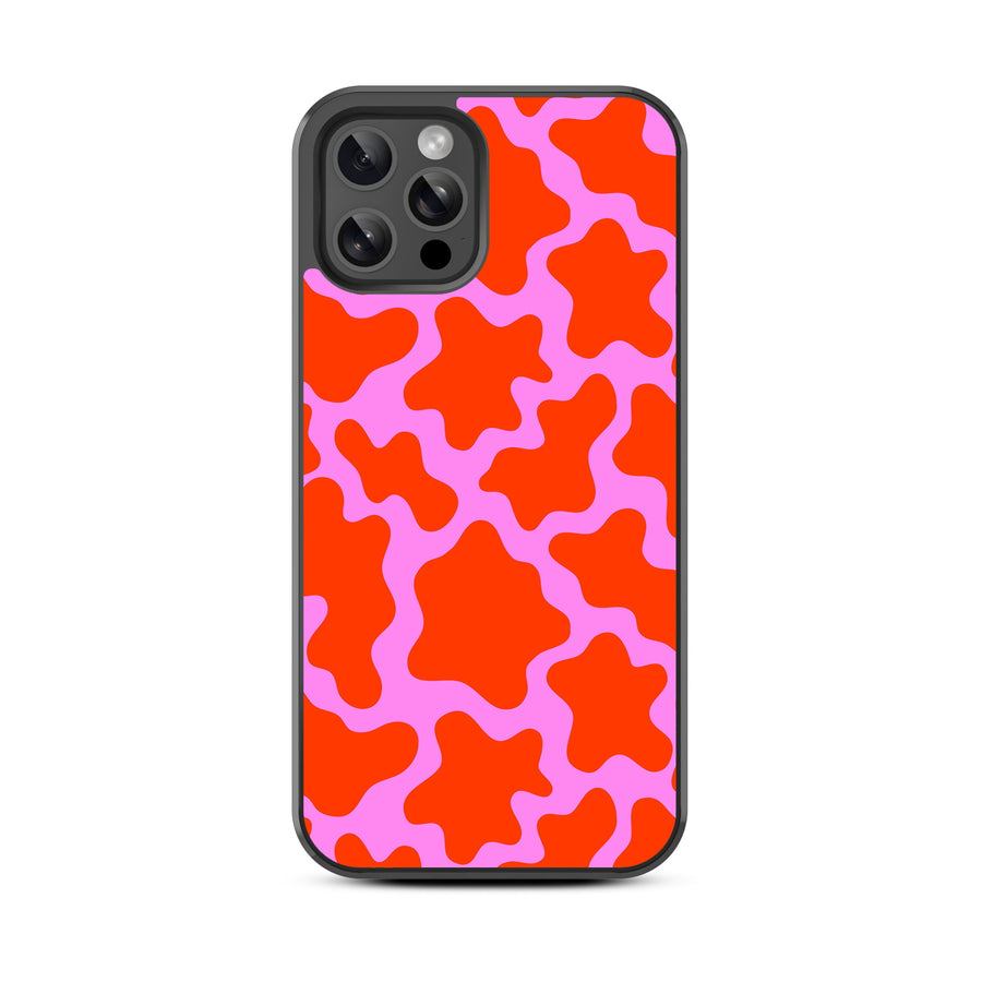 MyBat Design Lab Series Case for Apple iPhone 12 / 12 Pro (6.1) - Pink Retro Splashes - MIP12PCSLESM094-3.jpg