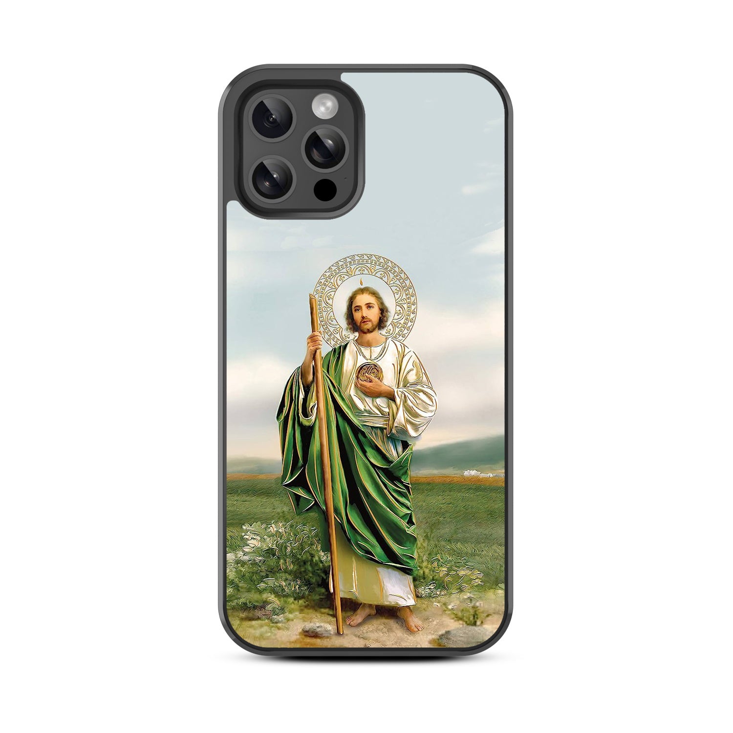 MyBat Design Lab Series Case for Apple iPhone 12 / 12 Pro (6.1) - Saint Judas - MIP12PCSLESM138-3.jpg