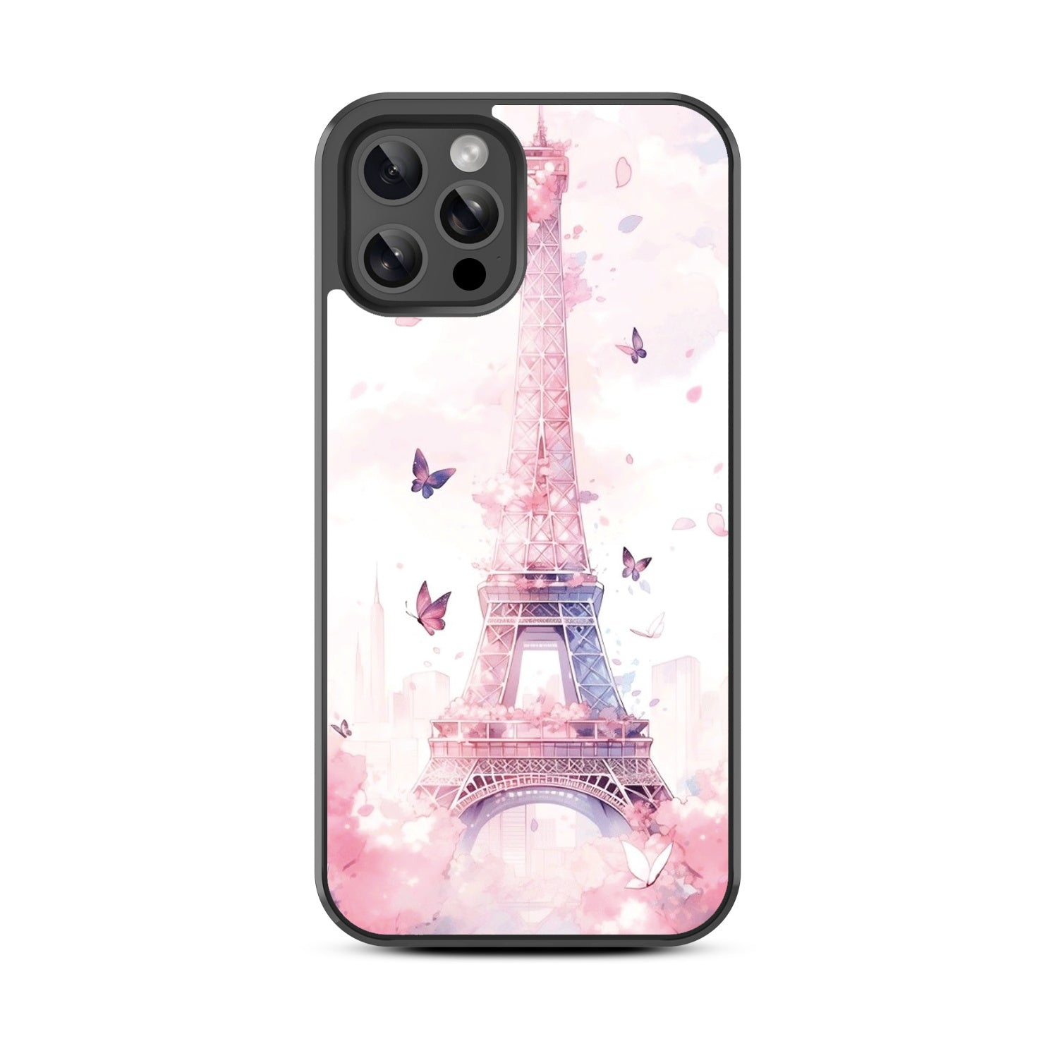 MyBat Design Lab Series Case for Apple iPhone 12 / 12 Pro (6.1) - Parisian Butterflies - MIP12PCSLESM182-3.jpg