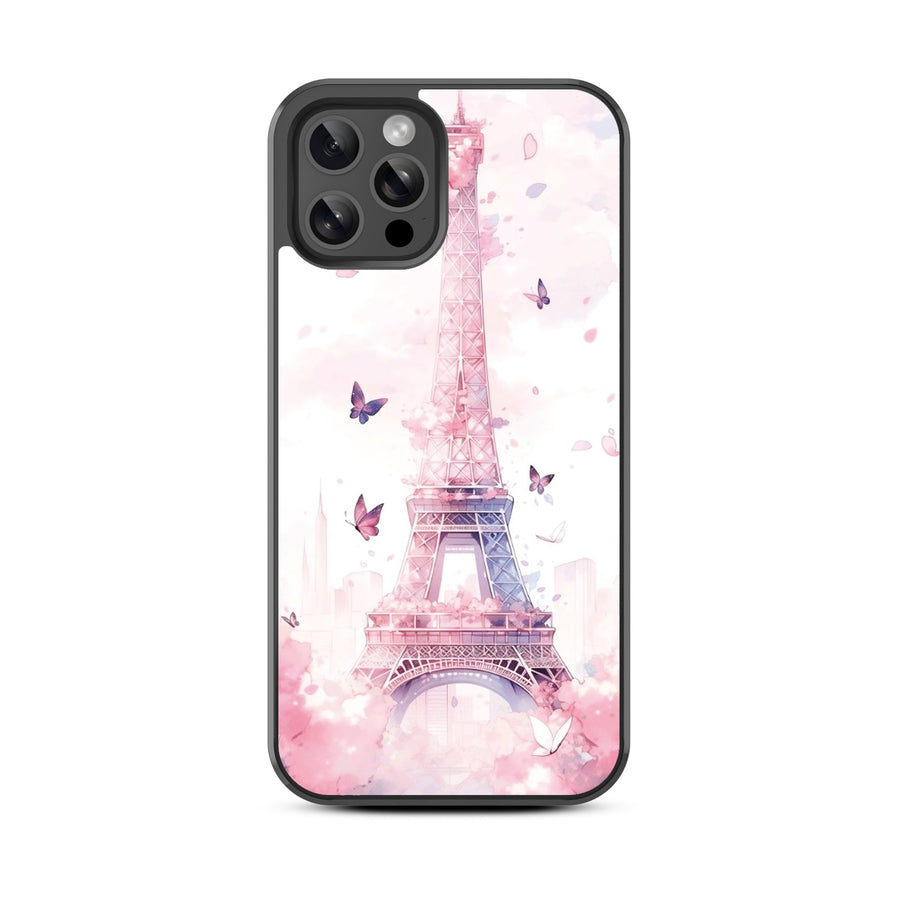MyBat Design Lab Series Case for Apple iPhone 12 / 12 Pro (6.1) - Parisian Butterflies - MIP12PCSLESM182-3.jpg