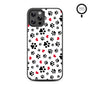 MyBat Design Lab Series MagSafe Case for Apple iPhone 12 / 12 Pro (6.1) - Paw Prints and Hearts - MIP12PCSLESMSM001-3.jpg