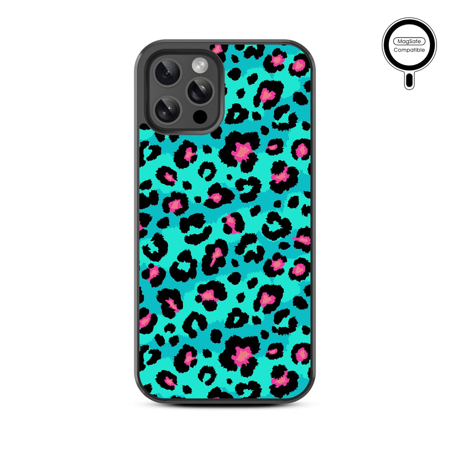 MyBat Design Lab Series MagSafe Case for Apple iPhone 12 / 12 Pro (6.1) - Multicolor Leopard - MIP12PCSLESMSM004-3.jpg