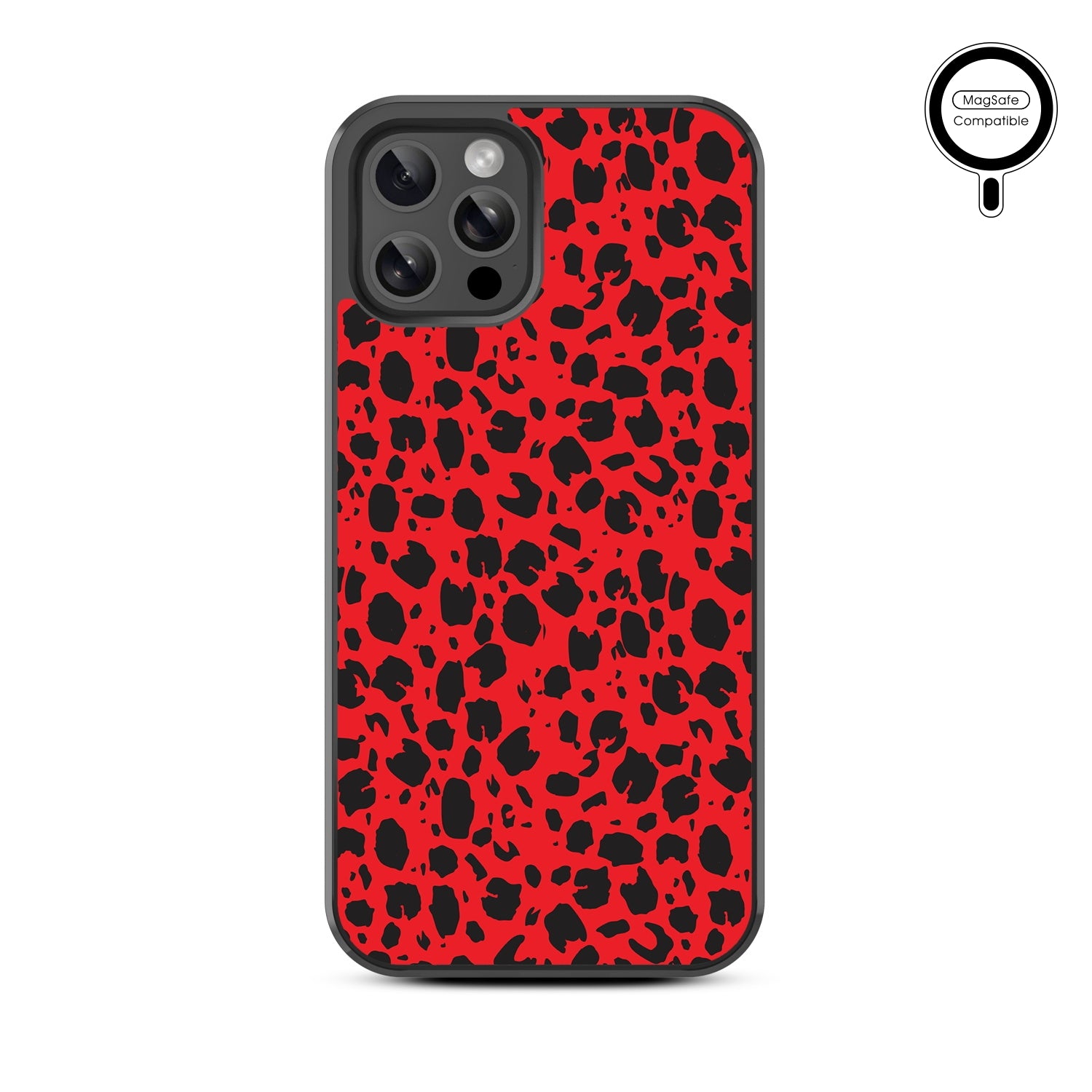 MyBat Design Lab Series MagSafe Case for Apple iPhone 12 / 12 Pro (6.1) - Red Leopard Print - MIP12PCSLESMSM008-3.jpg