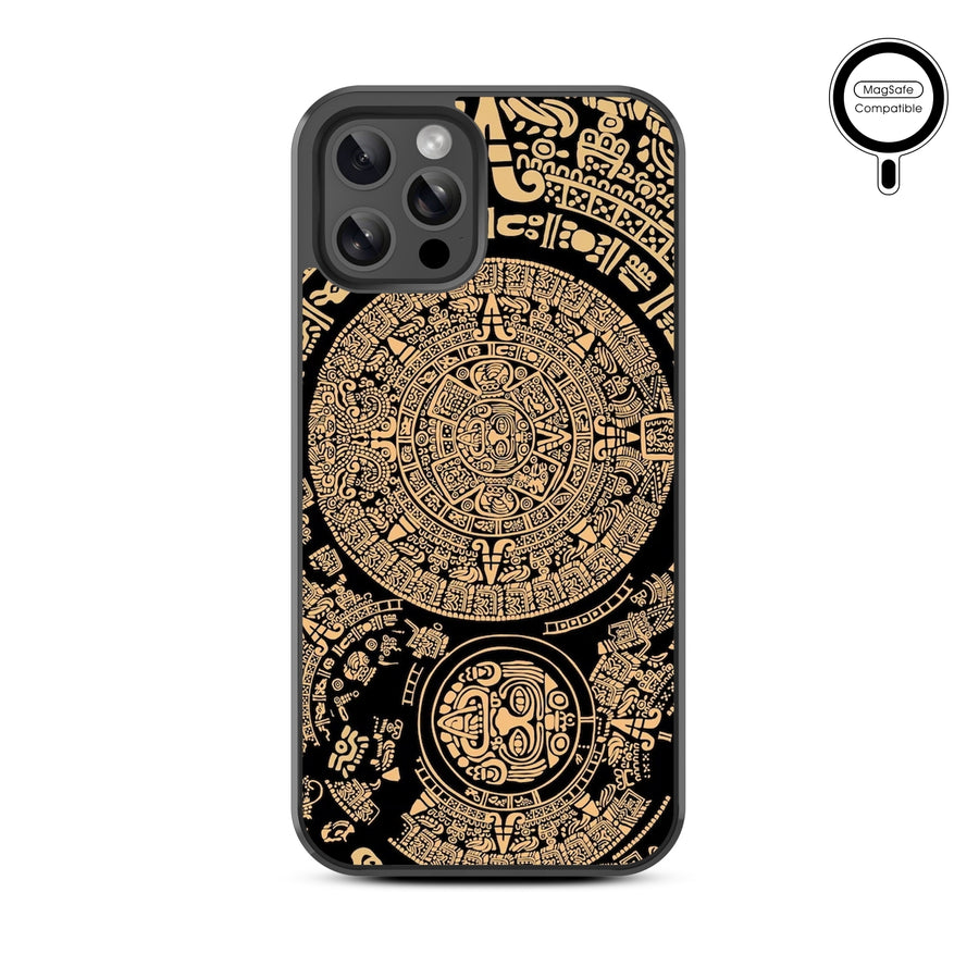 MyBat Design Lab Series MagSafe Case for Apple iPhone 12 / 12 Pro (6.1) - Mayan Calendar - MIP12PCSLESMSM052-3.jpg