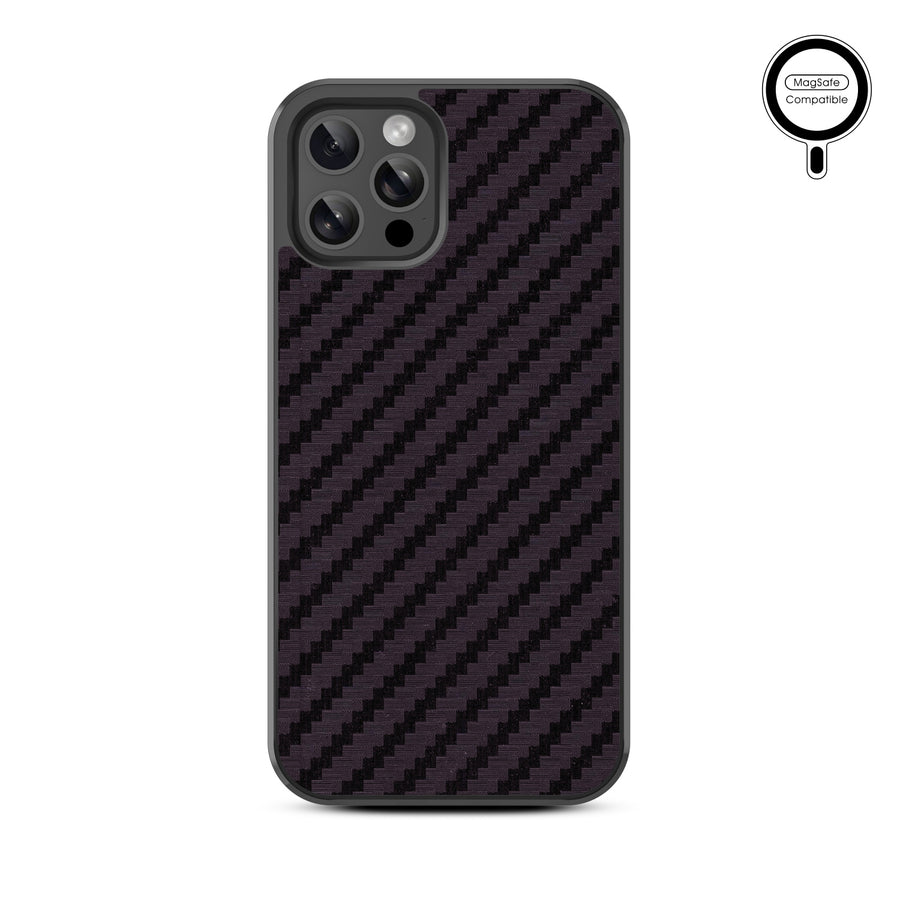 MyBat Design Lab Series MagSafe Case for Apple iPhone 12 / 12 Pro (6.1) - Carbon Fiber - MIP12PCSLESMSM083-3.jpg