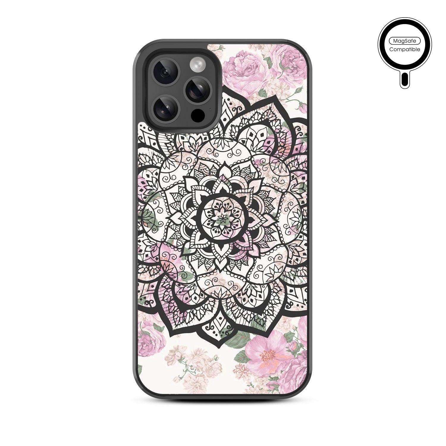 MyBat Design Lab Series MagSafe Case for Apple iPhone 12 / 12 Pro (6.1) - Mandala - MIP12PCSLESMSM113-3.jpg