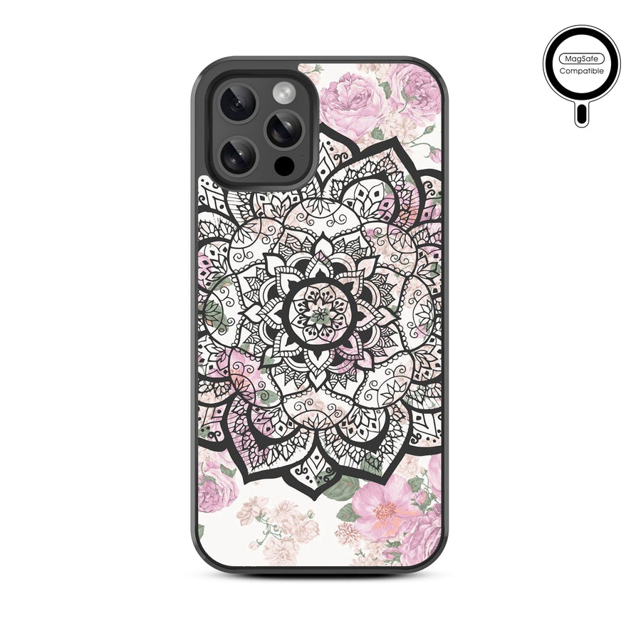 MyBat Design Lab Series MagSafe Case for Apple iPhone 12 / 12 Pro (6.1) - Mandala - MIP12PCSLESMSM113-3.jpg