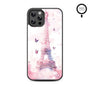 MyBat Design Lab Series MagSafe Case for Apple iPhone 12 / 12 Pro (6.1) - Parisian Butterflies - MIP12PCSLESMSM182-3.jpg