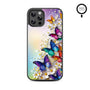 MyBat Design Lab Series MagSafe Case for Apple iPhone 12 / 12 Pro (6.1) - Rainbow Butterflies - MIP12PCSLESMSM187-3.jpg