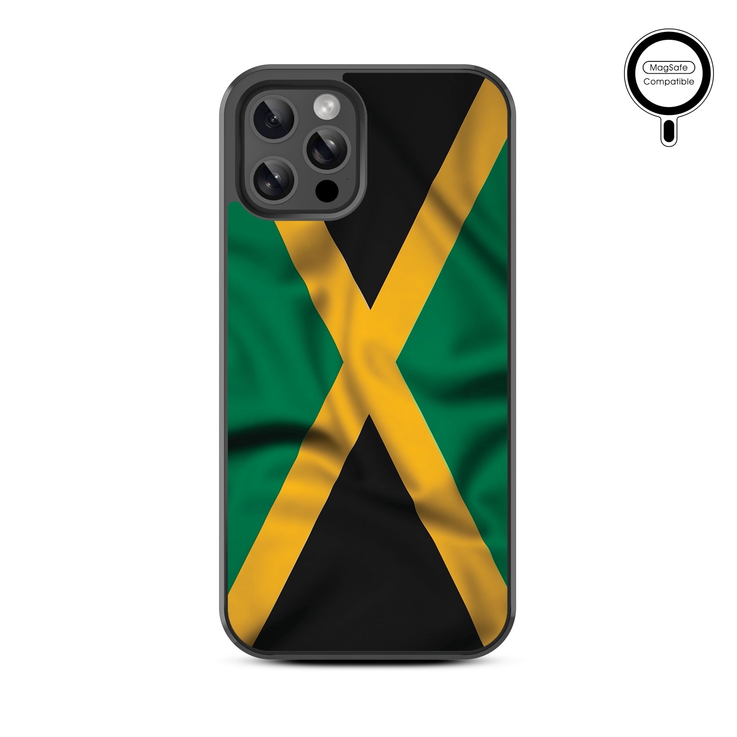 MyBat Design Lab Series MagSafe Case for Apple iPhone 12 / 12 Pro (6.1) - Jamaica Flag - MIP12PCSLESMSM310-3.jpg