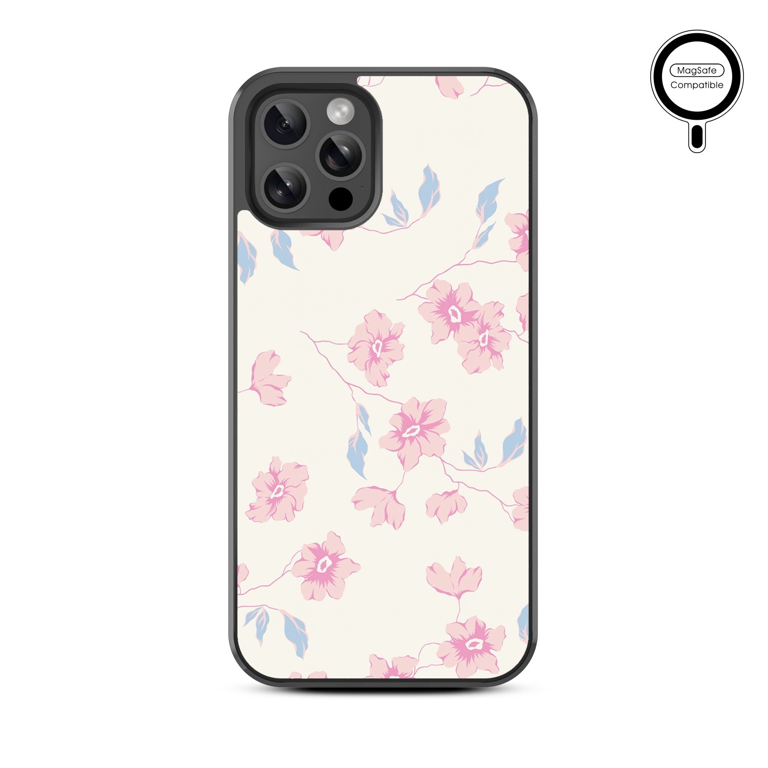 MyBat Design Lab Series MagSafe Case for Apple iPhone 12 / 12 Pro - Rose Mallow - MIP12PCSLESMSM474-3.jpg