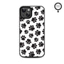 MyBat Design Lab Series MagSafe Case for Apple iPhone 17e / 16e / 14 / 13 - Black Paw Prints - MIP13CSLESMSM002-3.jpg