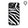 MyBat Design Lab Series MagSafe Case for Apple iPhone 17e / 16e / 14 / 13 - Zebra Print - MIP13CSLESMSM009-3.jpg