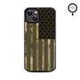 MyBat Design Lab Series MagSafe Case for Apple iPhone 17e / 16e / 14 / 13 - Military Camouflage American Flag - MIP13CSLESMSM054-3.jpg