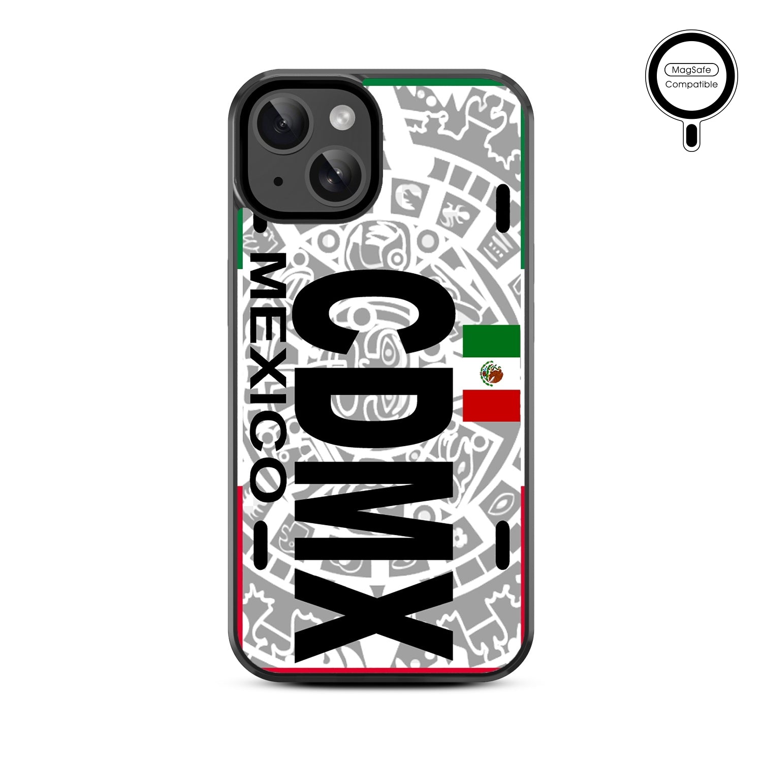MyBat Design Lab Series MagSafe Case for Apple iPhone 17e / 16e / 14 / 13 - CDMX Azteca - MIP13CSLESMSM058-3.jpg