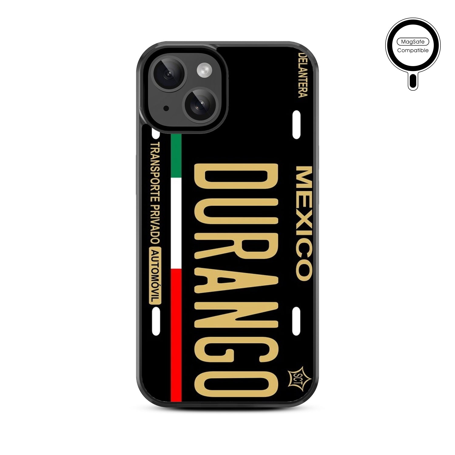MyBat Design Lab Series MagSafe Case for Apple iPhone 17e / 16e / 14 / 13 - Durango Black - MIP13CSLESMSM063-3.jpg